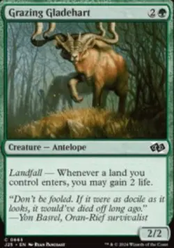 Grazing Gladehart Foundations Jumpstart J25 665 MTG Regular - Image 2