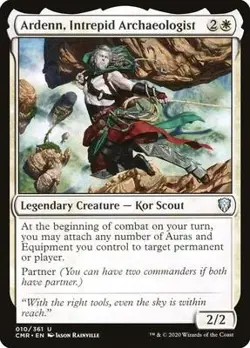 Ardenn, Intrepid Archaeologist Near Mint 10 Commander Legends Reg - Image 1