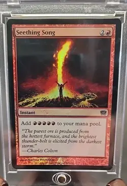 Seething Song 9th Edition MTG Foil Near Mint - Image 3