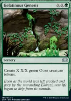 Gelatinous Genesis Double Masters (2XM) 169 MTG Foil NM - Image 1