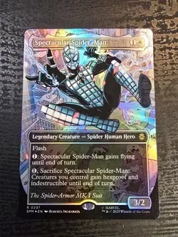 Spectacular Spider-Man Marvel's Spider-Man Textured Foil 0237 - Image 1