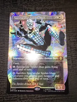 Spectacular Spider-Man Marvel's Spider-Man Textured Foil 0237 - Image 2