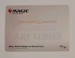 Minsc, Beloved Ranger - Art Series: Adventures in the Forgotten Realms - 33/81 - Image 2