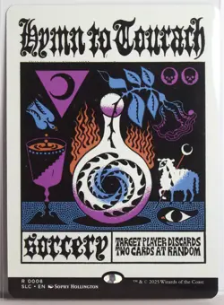Hymn to Tourach [New, Near Mint] Rare {An Encyclopedia of Magic SLD} - Image 1