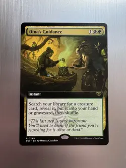Dina’s Guidance - 349 - MTG: Secrets of Strixhaven - Extended Art - Regular - Image 1