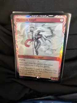 Platinum Angel MTG Kaladesh Inventions FOIL Playtest Non Tournament - Image 1
