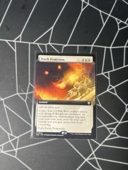 Perch Protection (Extended Art) Commander: Bloomburrow Regular - Image 1