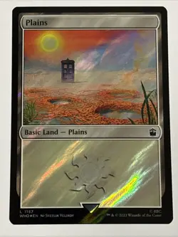 MTG Universes Beyond: Doctor Who Plains Surge Foil 1157 NM - Image 1