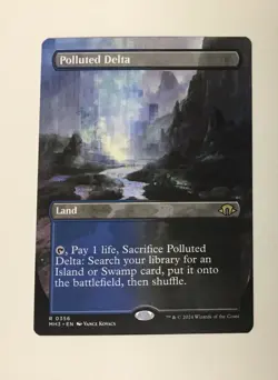 Polluted Delta (Borderless) Modern Horizons 3 Regular - Image 1
