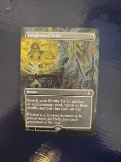 1x MTG Enlightened Tutor (Borderless) - Dominaria Remastered (DMR) #412 - Magic - Image 1