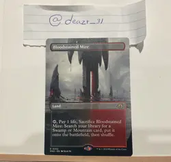 Bloodstained Mire (Borderless) Modern Horizons 3 Regular - Image 1