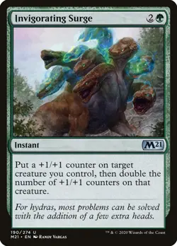 Invigorating Surge #190 > MTG > M21 > REGULAR > Lightly Playеd - Image 1