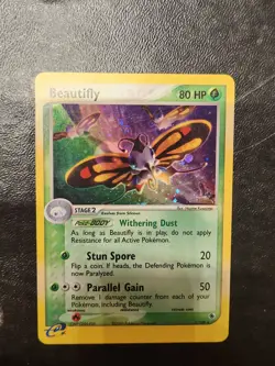 Beautifly 2/109 Holo Rare - Ruby & Sapphire - Pokemon Card TCG - Image 3