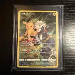 Pokemon TCG Lost Origin Trainer Gallery Pikachu TG05/TG30 Full Art Holo Rare - Image 1