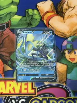 Pokemon Inteleon V 049/192 Swsh02: Rebel Clash Holo - Pack Fresh - Image 1