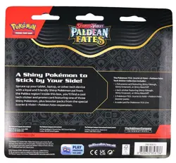 Pokemon Scarlet & Violet Paldean Fates Tech Sticker Collection Box #MII - Image 3