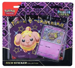 Pokemon Scarlet & Violet Paldean Fates Tech Sticker Collection Box #MII - Image 4
