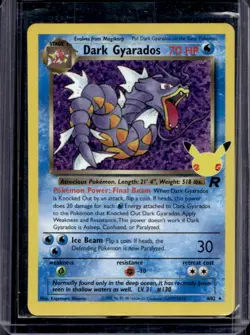 2021 Pokemon SWSH Celebrations Dark Gyarados Classic #8/82 - Image 1