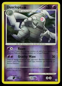 Pokemon Card - Dusclops Diamond and Pearl 47/130 Reverse Holo - Image 1