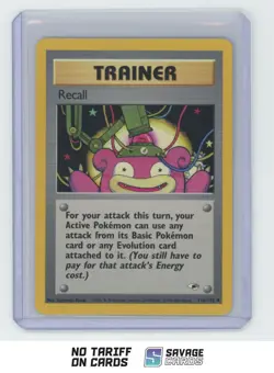 2000 Pokemon Gym Heroes Recall #116/132 - Image 1