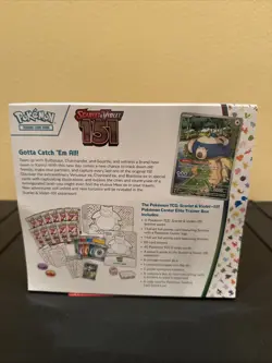 Pokemon Center Scarlet & Violet 151 MEW EN Elite Trainer Box SEALED PC ETB - Image 3