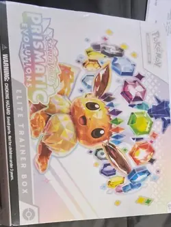 Pokemon Prismatic Evolutions Elite Trainer Box Eevee English Nintendo - Image 1
