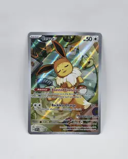 Eevee #173 Stamped Pokemon Center Exclusive Promo Prismatic Evolutions - Image 1
