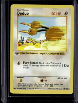 1999 Pokemon 1st Edition Doduo #48/102 - Image 1
