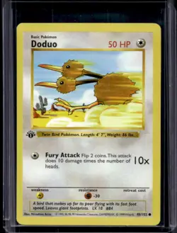 1999 Pokemon 1st Edition Doduo #48/102 - Image 1