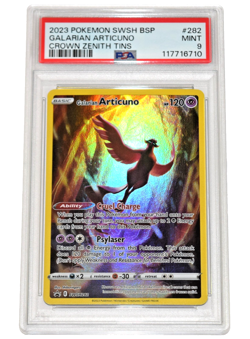 Pokemon Crown Zenith ~ GALARIAN ARTICUNO ~ PSA 9 ~ Black Star Promo 282 - Image 1