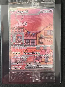 Mew ex SVP 053 Factory Sealed Pokemon TCG Scarlet Violet 151 Black Star Promo 🔥 - Image 1