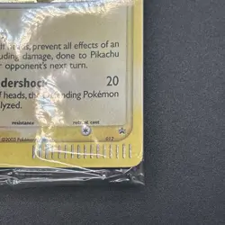 SEALED 2003 Pokemon Pikachu 012 Meowth 013 Black Star Promo Holo WOTC E-Reader - Image 2