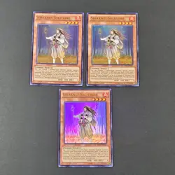 Yugioh TCG - 3x Shiranui Solitaire - MP17-EN082 - 1st Edition - NM Monster, 2017 - Image 2