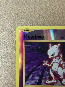 2016 Mewtwo 51/108 Evolutions NM Reverse Holofoil Rare Pokemon Card - Image 2
