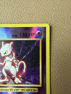 2016 Mewtwo 51/108 Evolutions NM Reverse Holofoil Rare Pokemon Card - Image 3