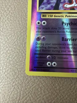 2016 Mewtwo 51/108 Evolutions NM Reverse Holofoil Rare Pokemon Card - Image 5