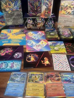 Pokemon TCG Collectors Bundle - Stickers/Tins/ Oversized Cards/ Sleeves/ Storage - Image 4