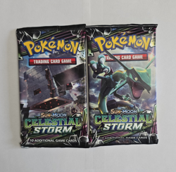 Pokemon Sun & Moon Celestial Storm Booster Packs Sealed 2-Pack Trading Card Game - Image 1