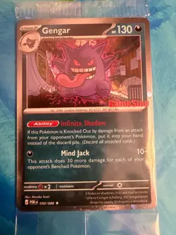 Gengar (Comos Holo) (Gamestop Exclusive) 050/088 Miscellaneous Cards & Products - Image 1