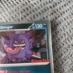 Pokemon Gengar GameStop Promo Holo Card Stage 2 HP 130 Mind Jack - Image 2