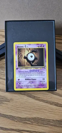 Unown E 67/75 Neo Discovery Rare Vintage Pokemon Card Unknown [E] - Image 1