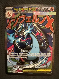 Mega Charizard X ex 023 Promo Pokemon Card Phantasmal Flames UPC - Image 1