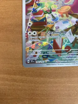 Temporal Forces Minccino 182 & Cinccino 183 Full art Holo Pokemon Card NM Set - Image 3