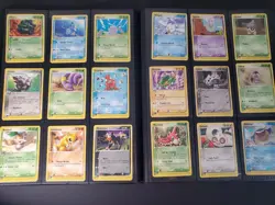 Huge Pokemon Binder Collection Lot of 125 + Card Vintage E Reader - Image 5