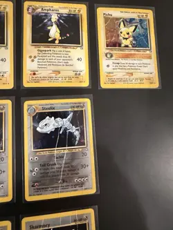 Lot of 21 Unlimited Neo Genesis Rare Holo Pokemon Cards - Damaged / As Is - Image 4