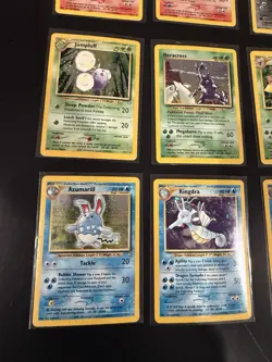 Lot of 21 Unlimited Neo Genesis Rare Holo Pokemon Cards - Damaged / As Is - Image 5