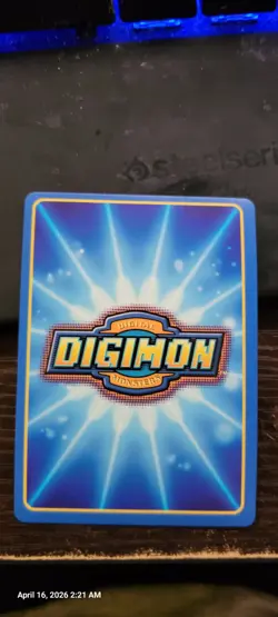 ST-37S Octomon Digimon Card Digi-Battle Starter Deck Holo Foil 1999 - Image 2