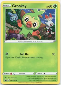 Grookey - Promo SWSH: Sword & Shield Promo Cards SWSH070 NM - Image 1