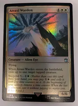 Atraxi Warden Universes Beyond: Doctor Who Foil - MTG - Image 1