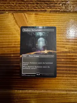 MTG Murders at Karlov Manor Shadowy Backstreet #330 Rare Borderless MP/LP - Image 1